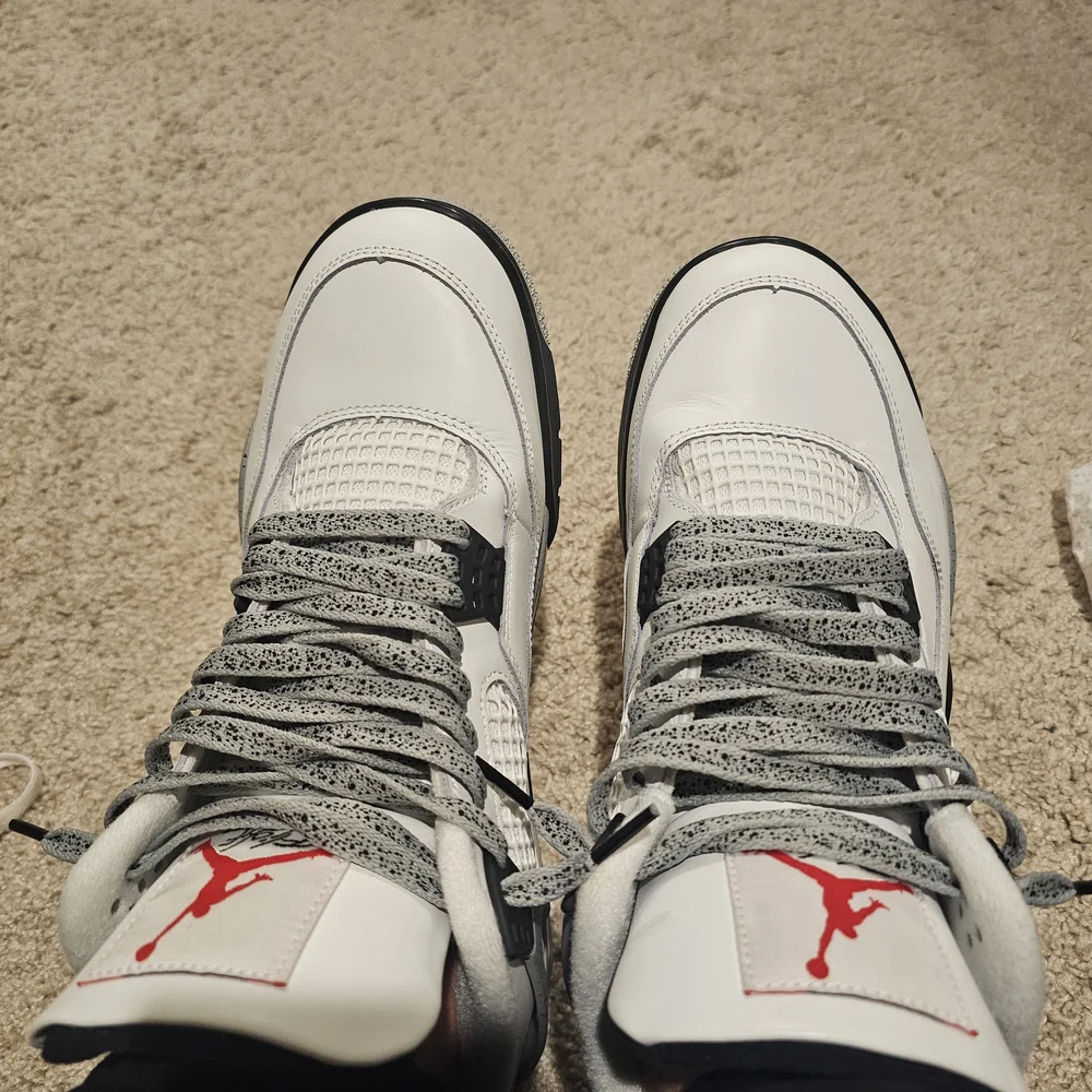 Size 11.5 - Air Jordan 4 Retro OG 2025 White Cement